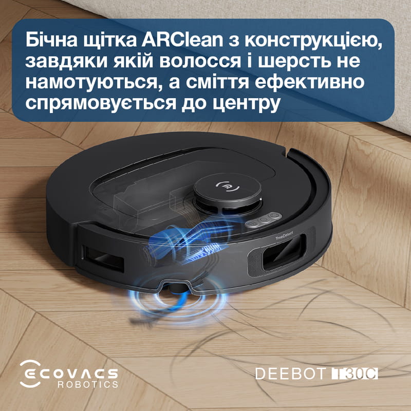 Робот-пилосос Ecovacs Deebot T30C Black (DLX71)