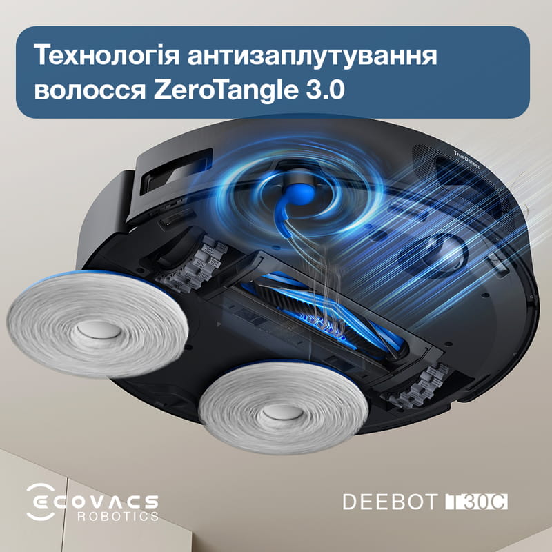 Робот-пилосос Ecovacs Deebot T30C Black (DLX71)