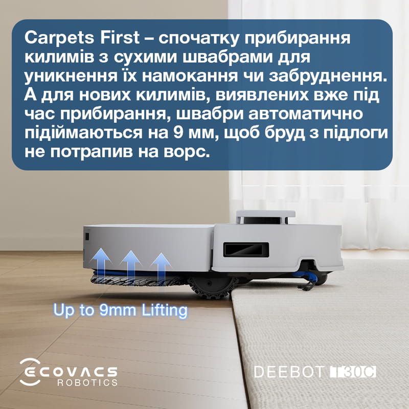 Робот-пилосос Ecovacs Deebot T30C White (DLX71)