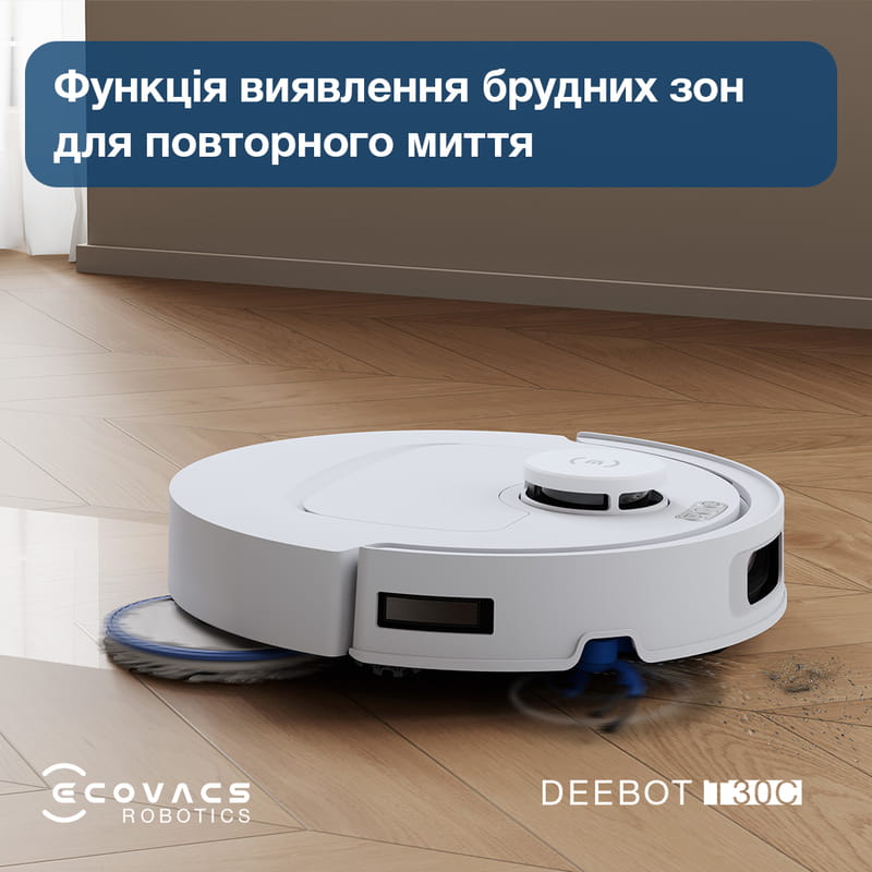 Робот-пилосос Ecovacs Deebot T30C White (DLX71)