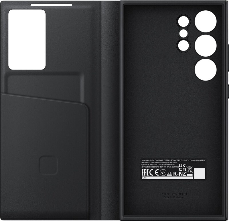 Чeхол-книжка Samsung Smart View Wallet Case для Samsung Galaxy S24 Ultra SM-S928 Black (EF-ZS928CBEGWW)