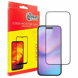 Захисне скло Dengos для Apple iPhone 17 Black Full Glue (TGFG-408)