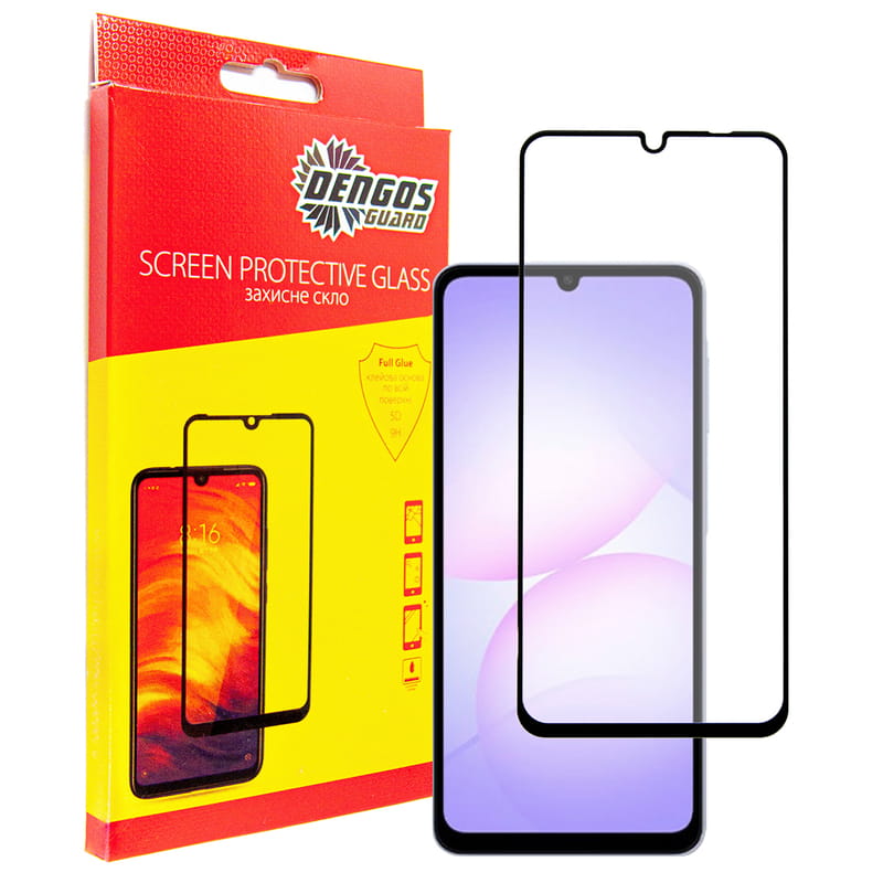 Купити Захисне скло Dengos для Samsung Galaxy A07 SM-A075 Black Full Glue (TGFG-406) Захисне скло Dengos для Samsung Galaxy A07 SM-A075 Black Full Glue (TGFG-406)