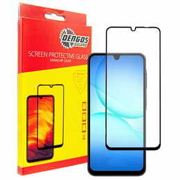 Захисне скло Dengos для Samsung Galaxy A17 SM-A175 Black Full Glue (TGFG-407)