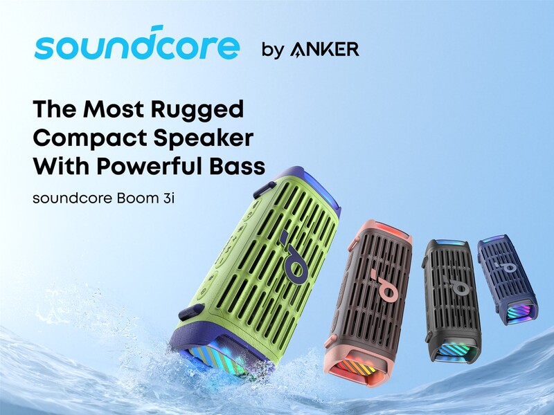 Акустическая система Anker SoundCore Boom 3i Blue (D5100030)