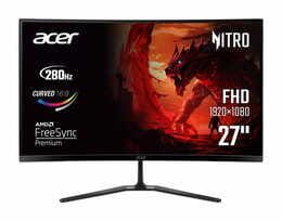 Монітор Acer 27" Nitro ED270Zbmiipx (UM.HE0EE.Z01) VA Black 280Hz