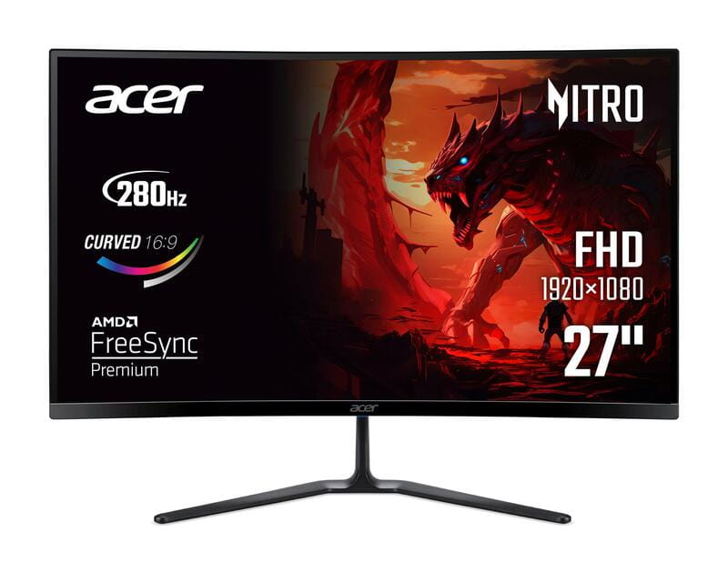 Монитор Acer  27" Nitro ED270Zbmiipx (UM.HE0EE.Z01) VA Black 280Hz
