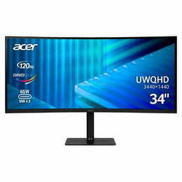 Монiтор Acer 34" CZ342CURJ0bmiphuzx (UM.CC2EE.001) VA Black 120Hz