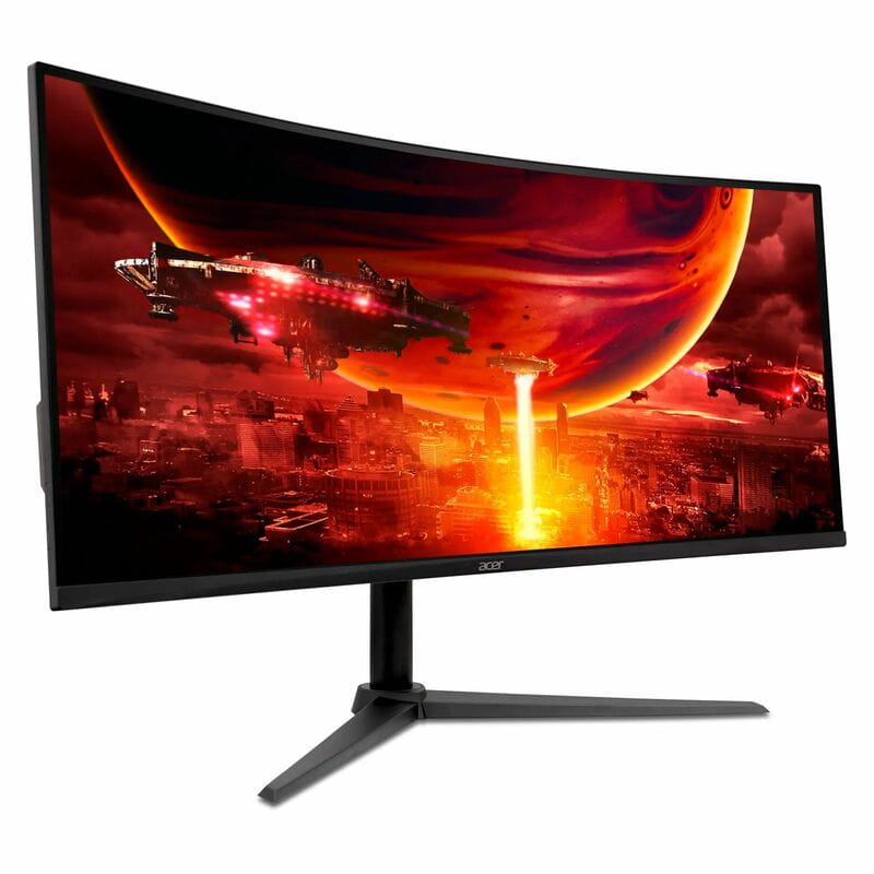 Монiтор Acer 34" Nitro ED340CUS3BMIIPX (UM.CE0EE.301) VA Black 180Hz
