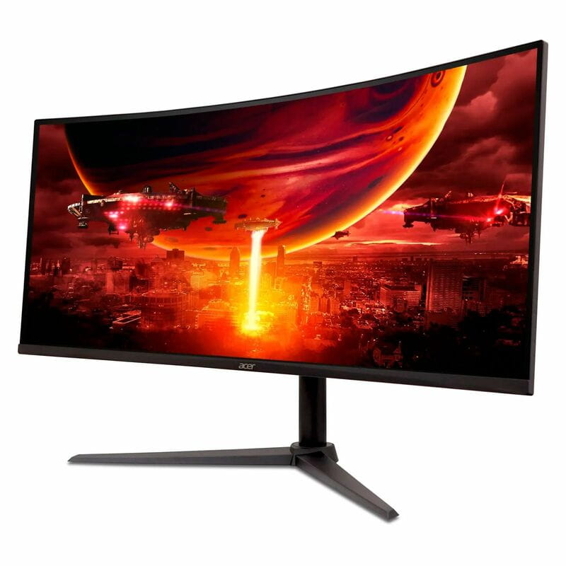 Монiтор Acer 34" Nitro ED340CUS3BMIIPX (UM.CE0EE.301) VA Black 180Hz