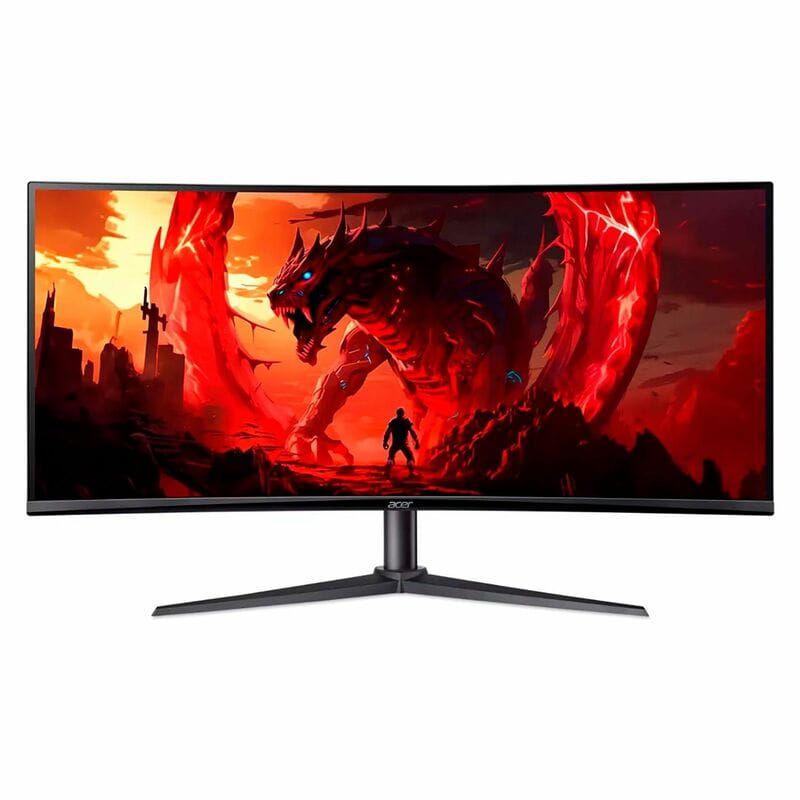 Монiтор Acer 34" Nitro ED340CUS3BMIIPX (UM.CE0EE.301) VA Black 180Hz