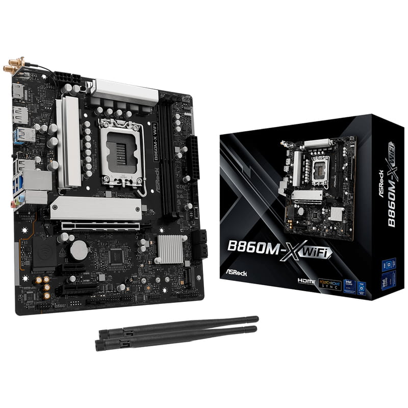 Материнская плата ASRock B860M-X WiFi Socket 1851