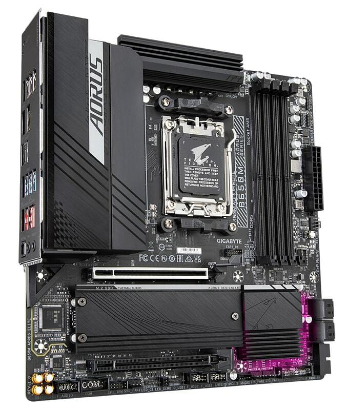 Материнская плата Gigabyte B650M Aorus Elite Socket AM5