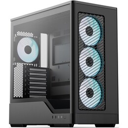 Корпус AeroCool D520A-BK-v1 Black (ACCM-DS05143.11)