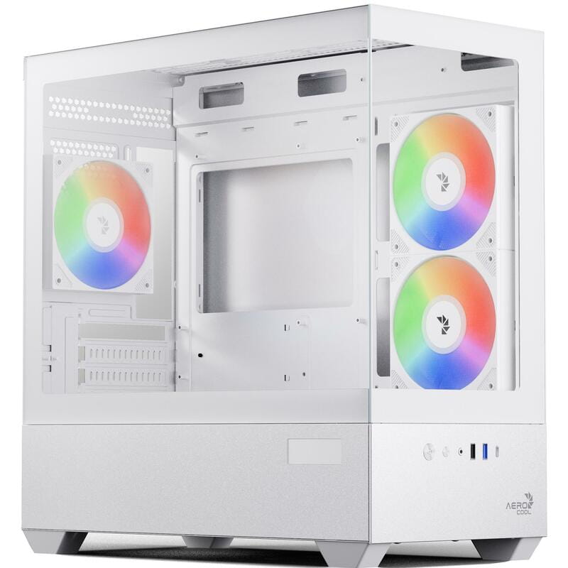 Корпус AeroCool P300D Digi-G-WT-v1 White (ACCS-PN05033.21)