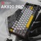 Фото - Клавіатура бездротова Ajazz AK820 Pro Flying Fish Switch Black RGB With Screen (AK820PRO-FF-BGY) | click.ua