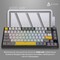 Фото - Клавіатура бездротова Ajazz AK820 Pro Flying Fish Switch Black RGB With Screen (AK820PRO-FF-BGY) | click.ua