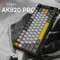 Фото - Клавиатура беспроводная Ajazz AK820 Pro Flying Fish Switch Black RGB With Screen (AK820PRO-FF-BGY) | click.ua