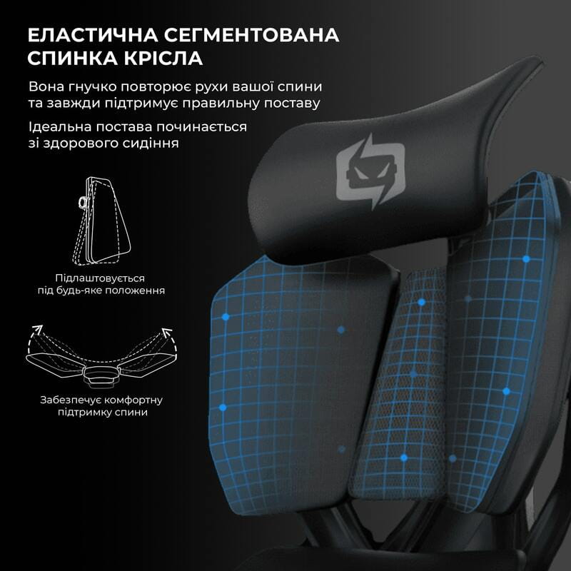 Кресло для геймеров Sihoo X5C Mesh Black (X5C-301)