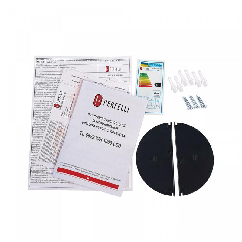 Вытяжка Perfelli TL 6622 WH 1000 LED