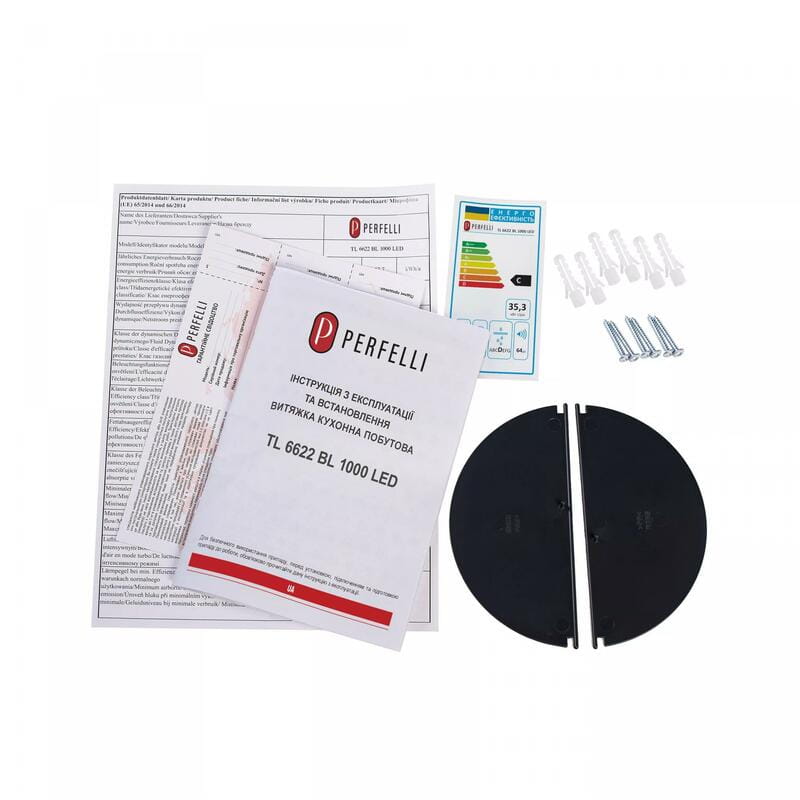 Вытяжка Perfelli TL 6622 BL 1000 LED