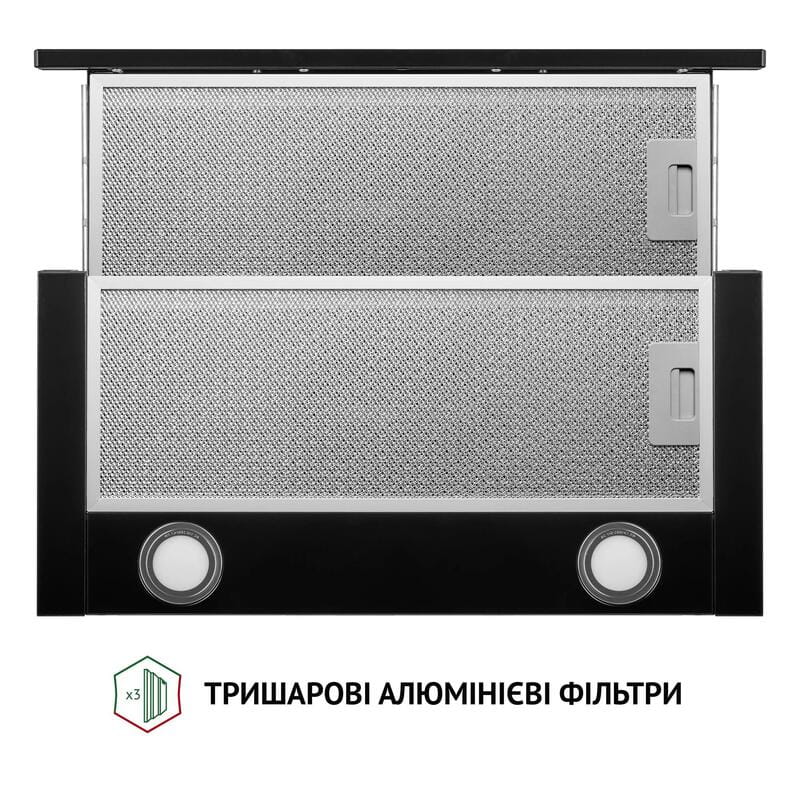 Витяжка Perfelli TL 6212 BL 700 LED