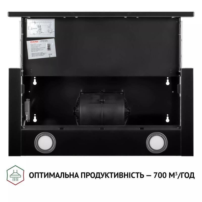 Витяжка Perfelli TL 6212 BL 700 LED