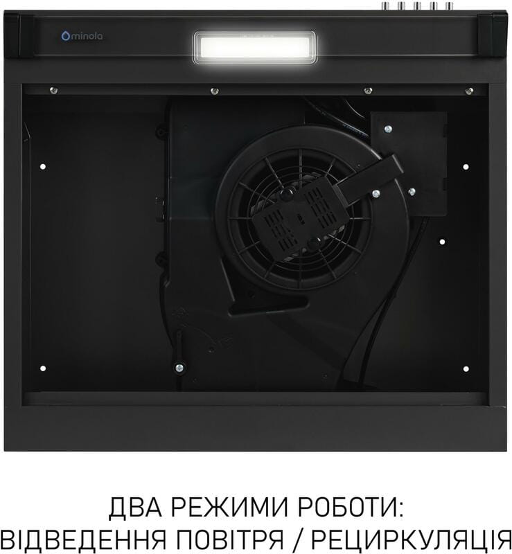 Вытяжка Minola HPL 522 BL
