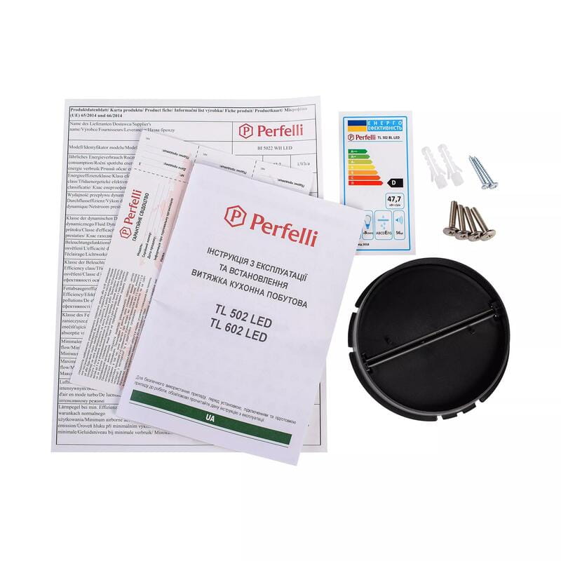 Витяжка Perfelli TL 502 BL LED