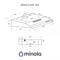 Фото - Вытяжка Minola HPL 522 WH | click.ua