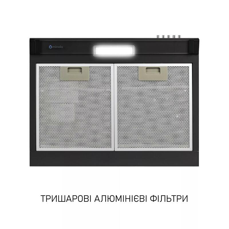 Вытяжка Minola HPL 622 BL