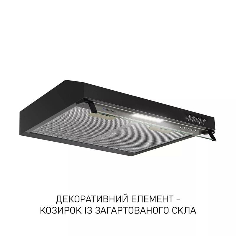 Вытяжка Minola HPL 622 BL