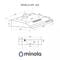 Фото - Вытяжка Minola HPL 622 BL | click.ua