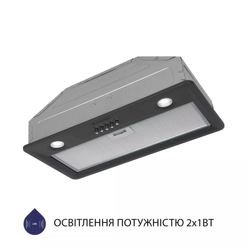 Витяжка Minola HBI 5202 GR 700 LED