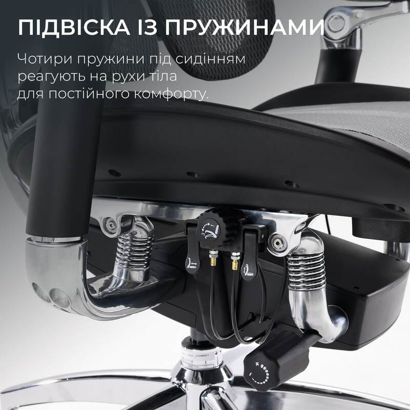Кресло офисное Sihoo Doro S300 Mesh Dark Grey (S300-M201)