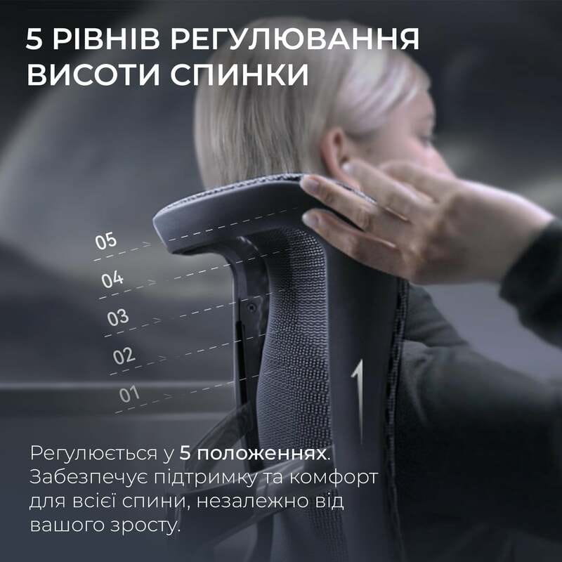 Кресло офисное Sihoo Doro S300 Mesh Dark Grey (S300-M201)