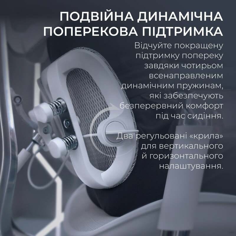 Крісло офісне Sihoo Doro S300 Mesh Light Grey (S300-M202)