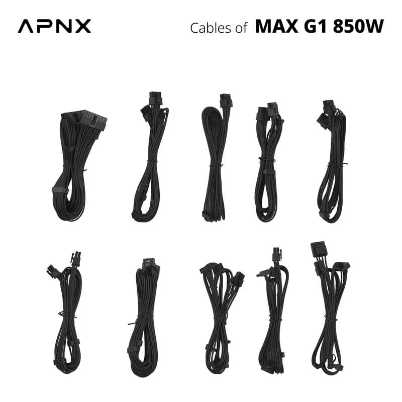 Блок живлення APNX MAX G1 850 (APPG-MX85FEC.X1) 850W