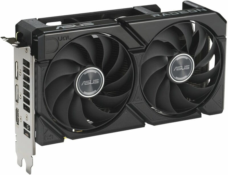 Відеокарта AMD Radeon RX 9060 XT 16GB GDDR6 Dual Asus (DUAL-RX9060XT-16G)