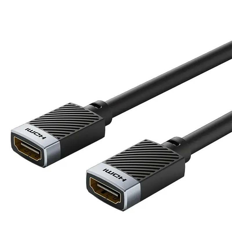 Кабель Cabletime HDMI-HDMI v2.0 (F/F), 4K, 2 м Black (CH26E)