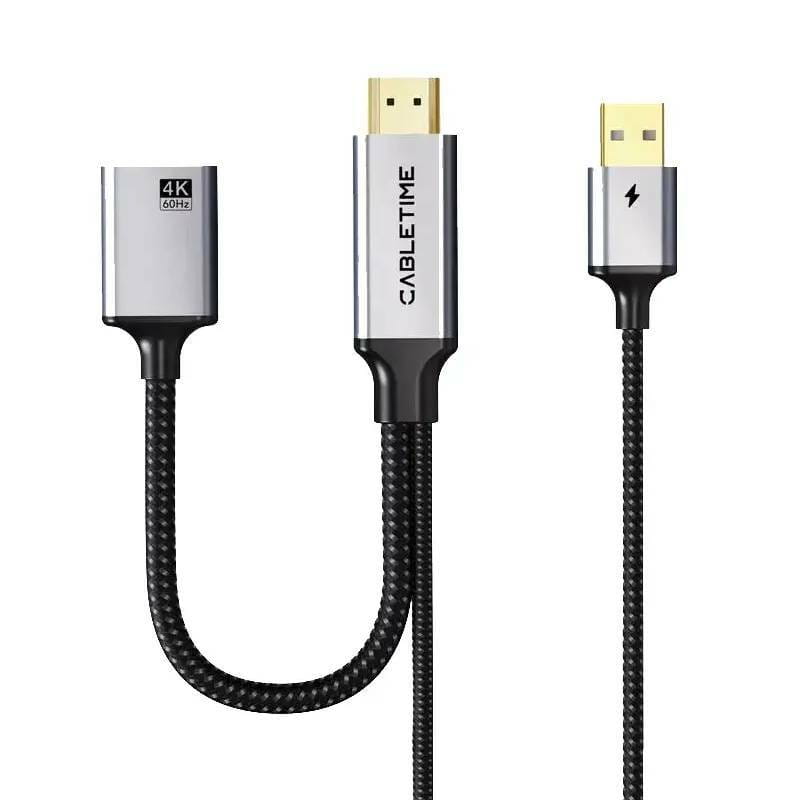 Переходник Cabletime HDMI - DisplayPort (M/F), 0.2 м (CP51B)