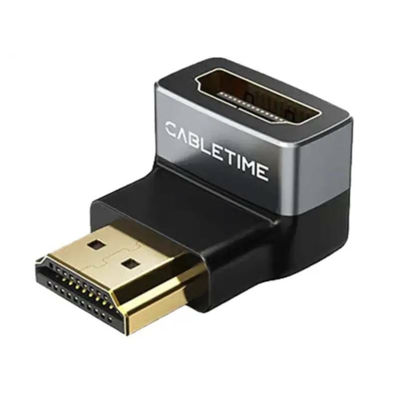 Переходник Cabletime HDMI - HDMI (F/M), 0.1 м (CP41G)