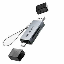Купить Кардридер Cabletime USB3.0 A + USB Type-C, SD/TF, 5Gbps (CD40G) Кардридер Cabletime USB3.0 A + USB Type-C, SD/TF, 5Gbps (CD40G)