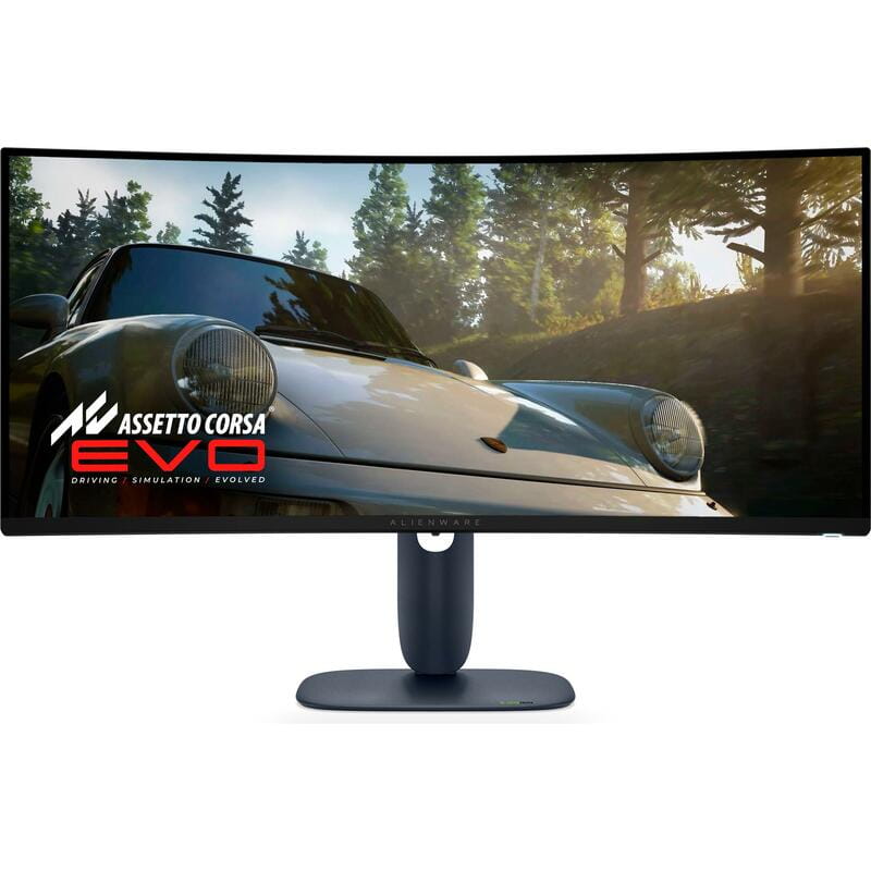 Монiтор Dell 34.2" Alienware AW3425DW (210-BRTW) QD-OLED Black Curved 240Hz