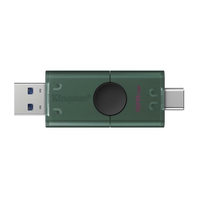 Флеш-накопитель USB3.2 128GB Type-C Kingston DataTraveler Duo Green (DTDEG2/128GB)