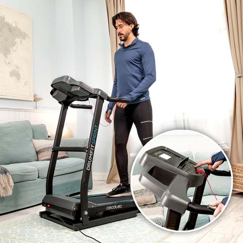 Купить Беговая дорожка Cecotec DrumFit WayHome 1500 Sprint (CCTC-07183) Беговая дорожка Cecotec DrumFit WayHome 1500 Sprint (CCTC-07183)