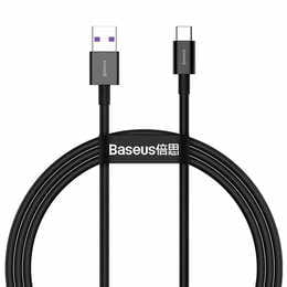 Кабель Baseus Superior Fast Charging USB - USB-C, 66W, 1м Black (6953156205499)
