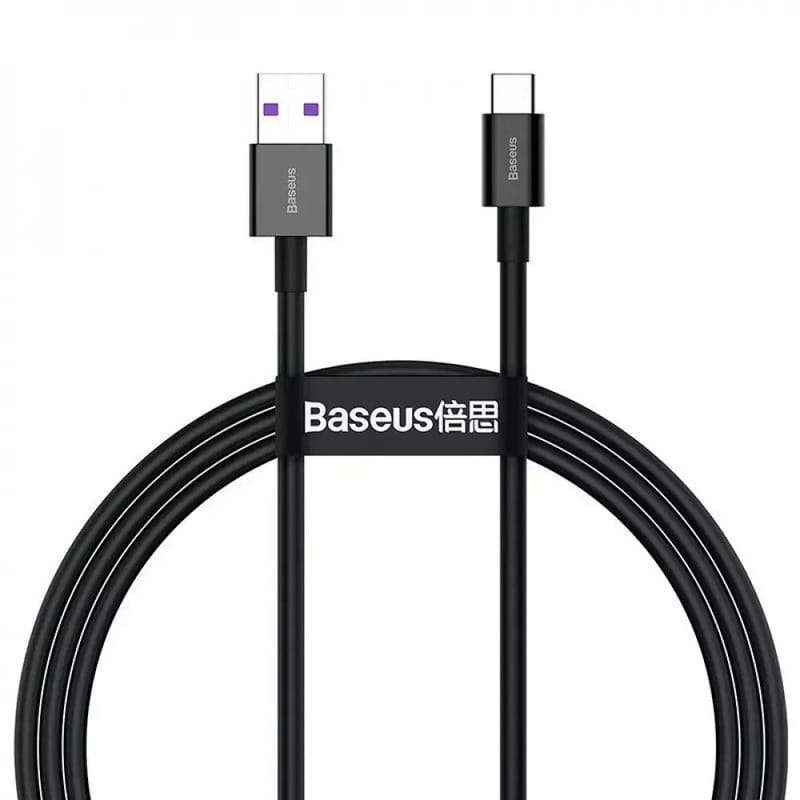 Купить Кабель Baseus Superior Fast Charging USB - USB-C, 66W, 1м Black (6953156205499) Кабель Baseus Superior Fast Charging USB - USB-C, 66W, 1м Black (6953156205499)