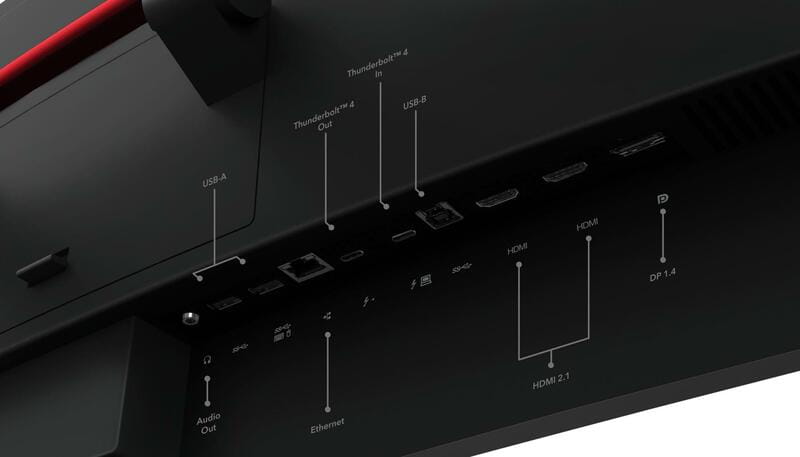 Монiтор Lenovo 49" P49w-30 (63DBRAT1UA) IPS Black