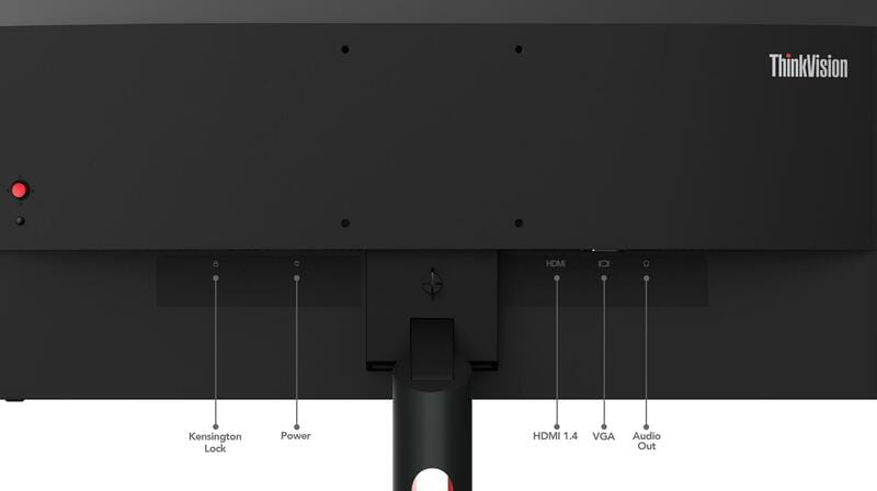 Монiтор Lenovo 23.8" ThinkVision S24i-30 (63DEKAT3UA) IPS Black 100Hz